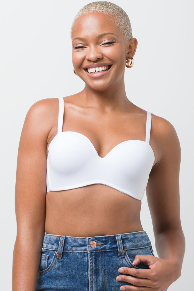 2 Pack Multiway Bonded Bras Small Natural