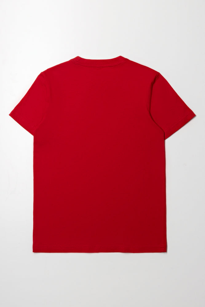 Short Sleeve T-Shirt Red (2)