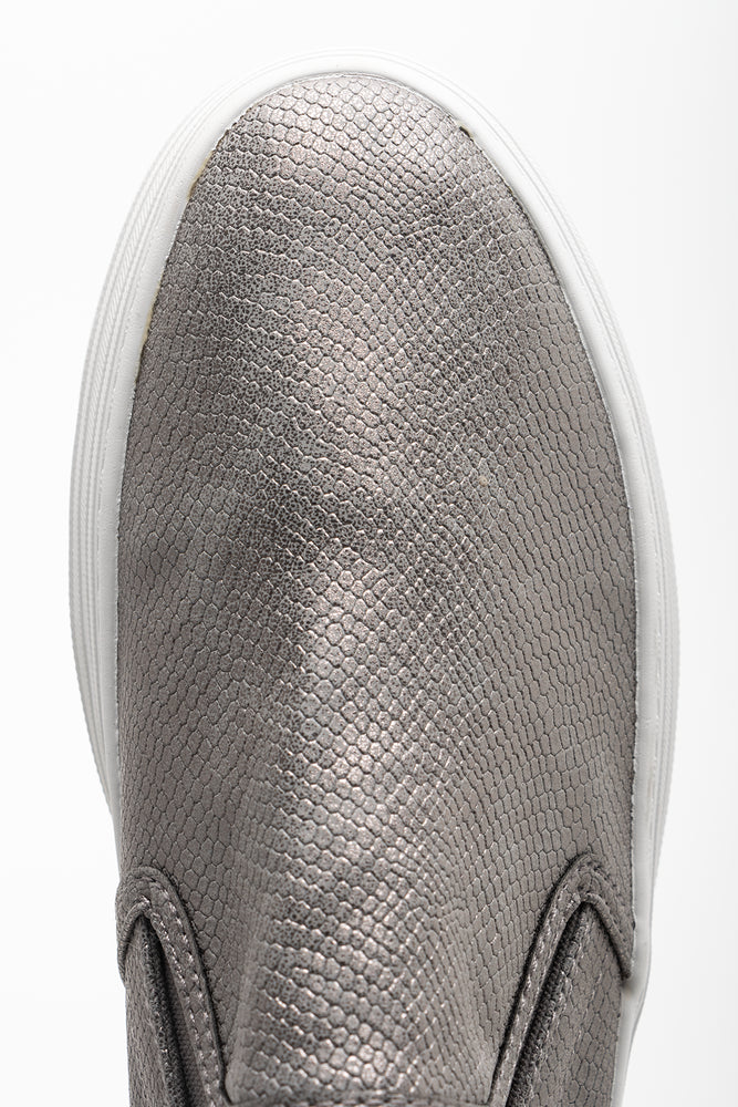 Slip On Sneaker Silver (4)
