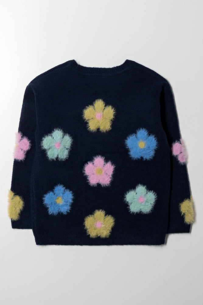 Flower Jersey Navy (2)