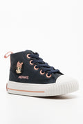 Minnie Mouse Hightop Sneaker Navy (1)