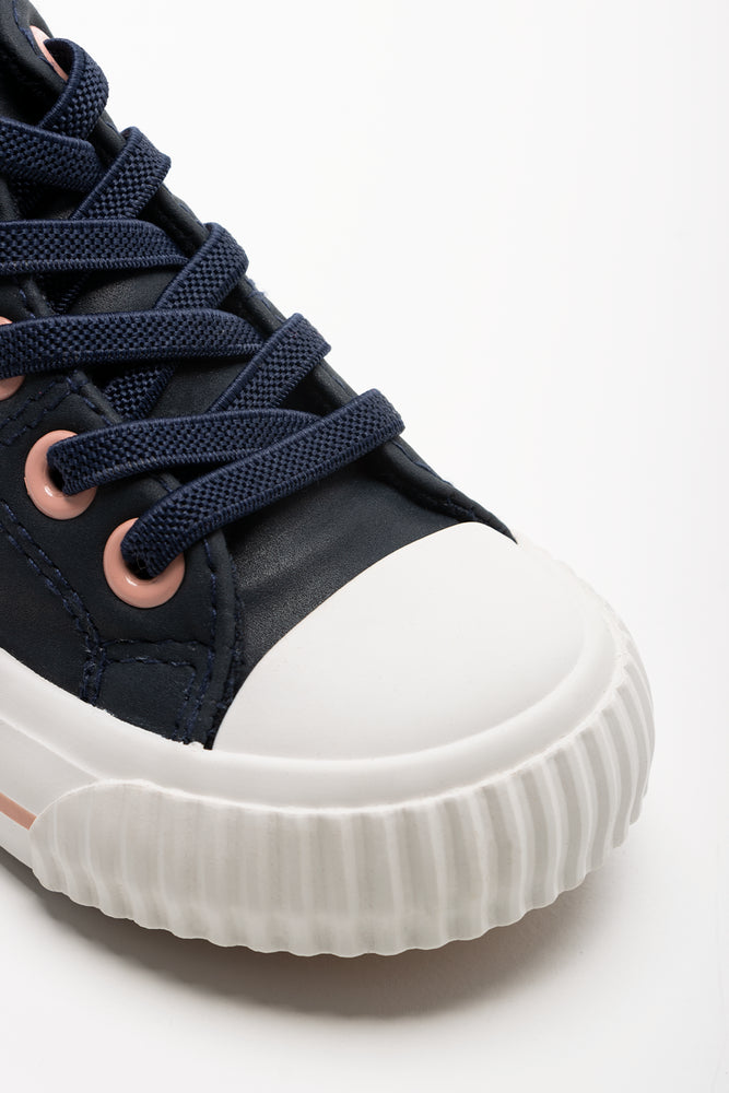 Minnie Mouse Hightop Sneaker Navy (2)