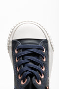 Minnie Mouse Hightop Sneaker Navy (4)