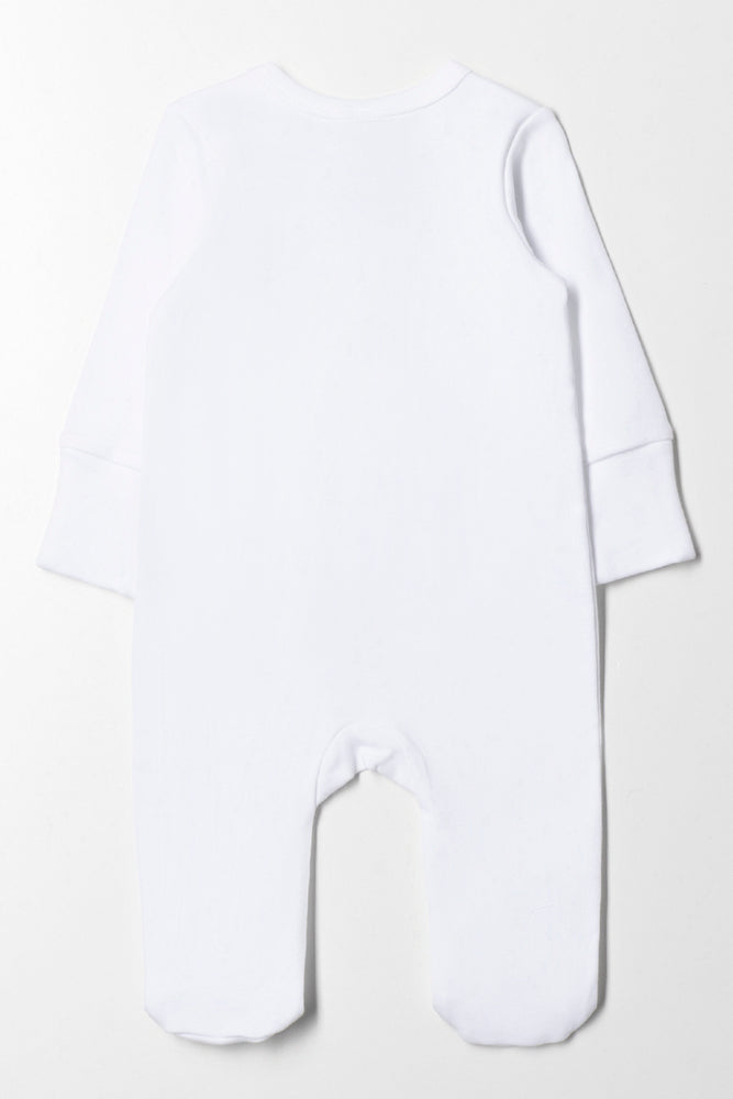 Interlock Babygrow White (6)