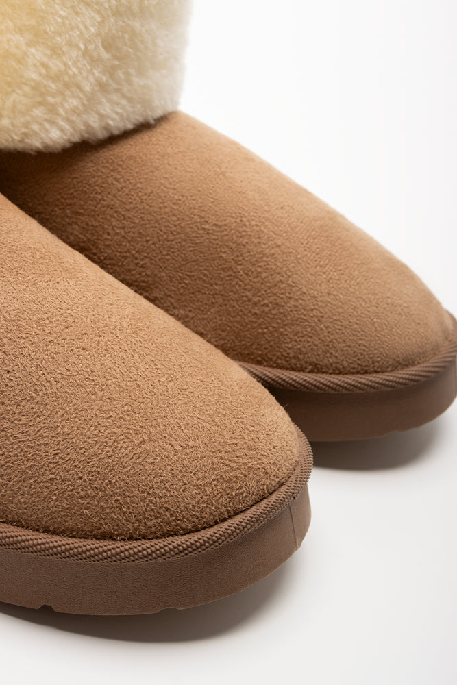 Fur Comfy Boots Natural (2)