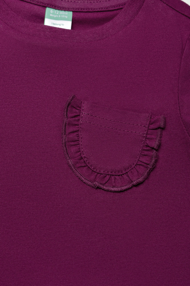 Long Sleeve T-Shirt Burgundy (1)