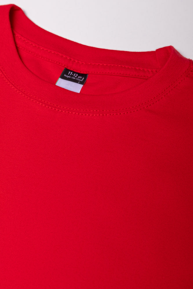 Long Sleeve T-Shirt Red (1)