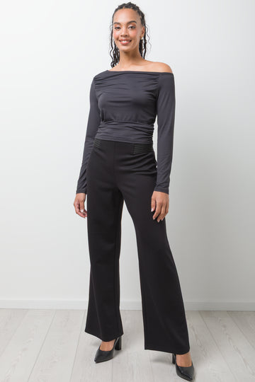 Wide Legs Pants Black