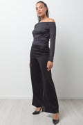 Wide Legs Pants Black (2)