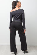 Wide Legs Pants Black (3)