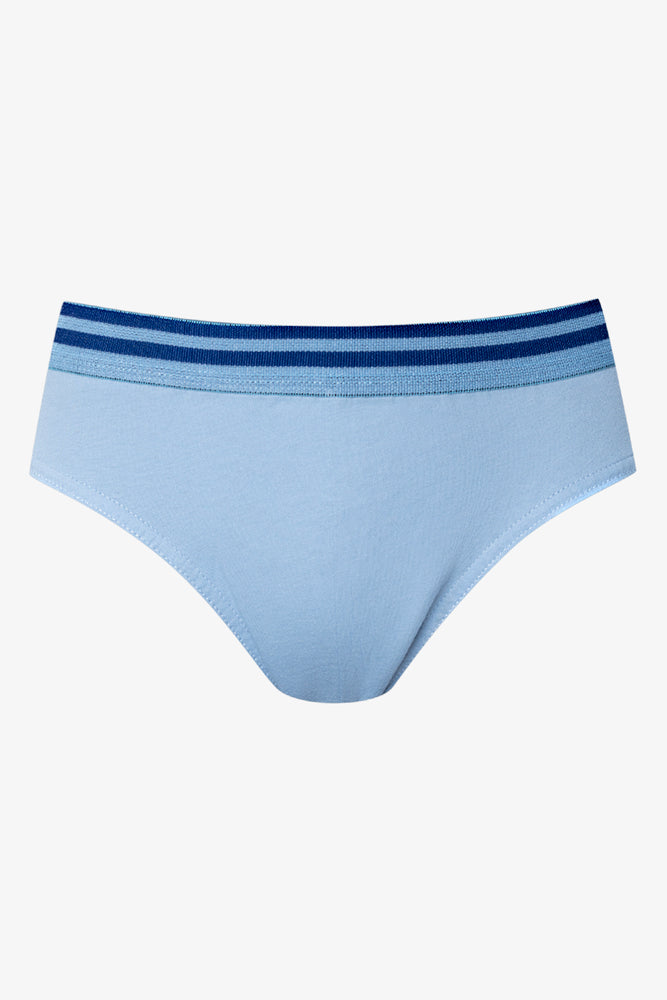 5 Pack Briefs Black, Blue And Grey (3)
