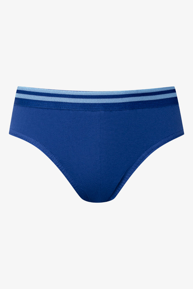 5 Pack Briefs Black, Blue And Grey (4)