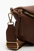 Crossbody Moon Bag Tan (3)
