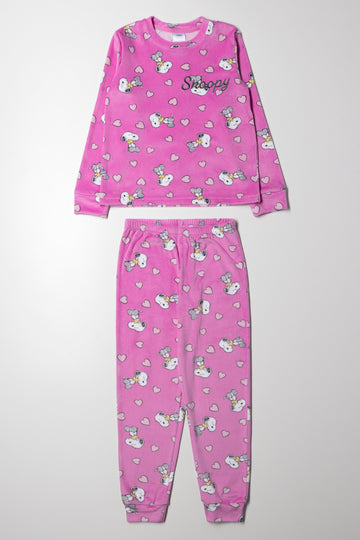 Snoopy Pyjamas Lilac