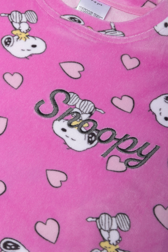 Snoopy Pyjamas Lilac (1)