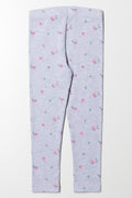 Floral Legging Grey (2)