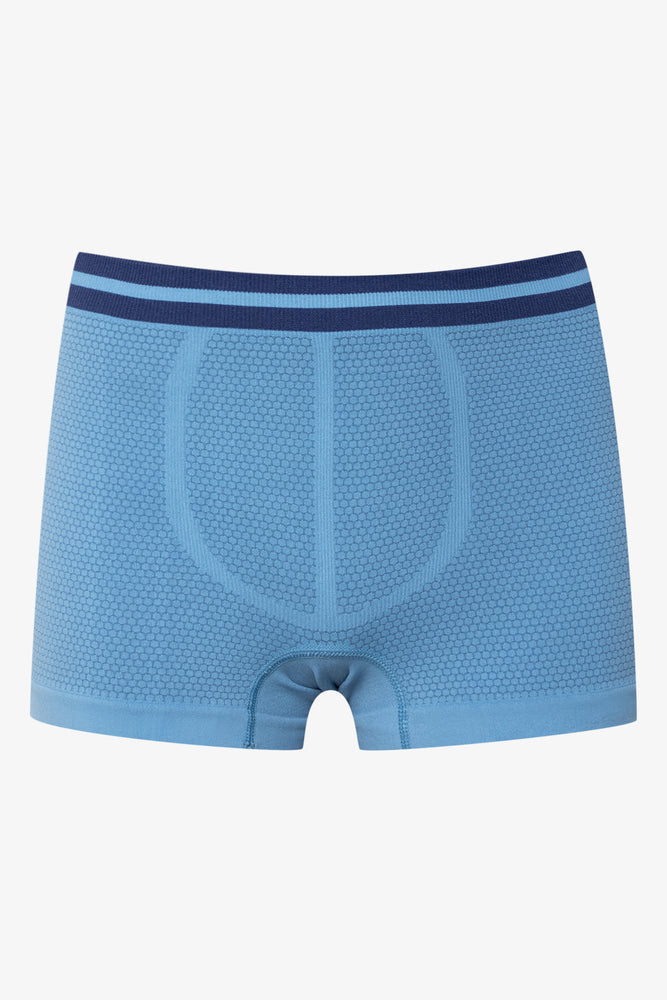 3 Pack Seamless Boxers Blue