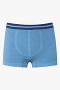 3 Pack Seamless Boxers Blue (1)