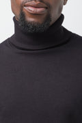 Long Sleeve Poloneck Jersey Black (3)