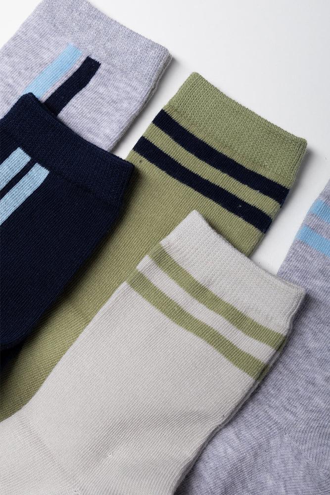 5 Pack Socks Multi (1)