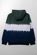 Tie Dye Hoodie Navy (2)