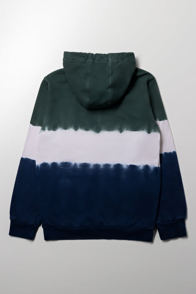 Tie Dye Hoodie Navy (2)