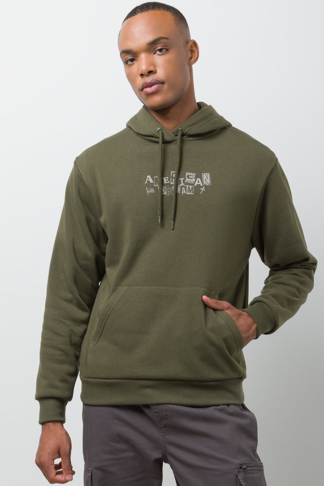 21 Savage Hooded Tracktop Green
