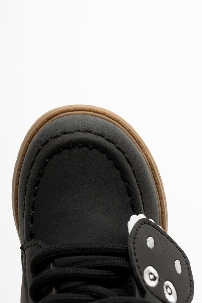 Lace Up Boots Black (4)