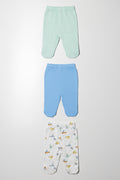 3 Pack Leggings Blue (2)