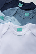 4 Pack Short Sleeve Bodyvest Blue (1)