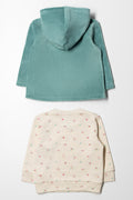 2 Pack Hood and Crew Combo Blue & Natural (3)