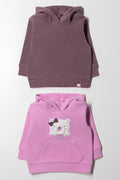 2 Pack Hoodies Purple