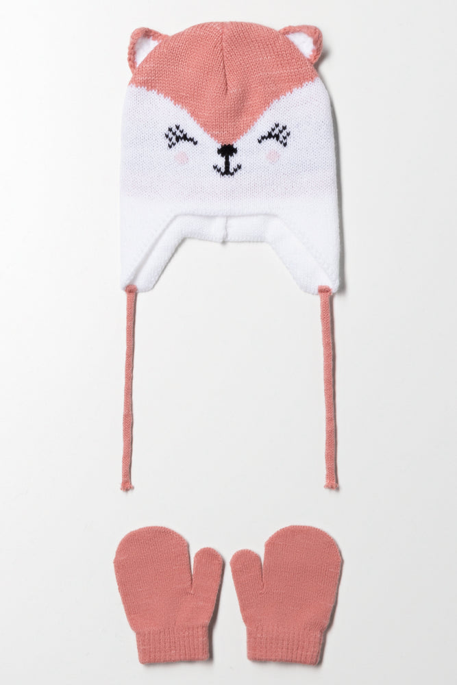 2 Pack Hat Set Pink