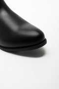 Buckle Ankle Boots Black (2)
