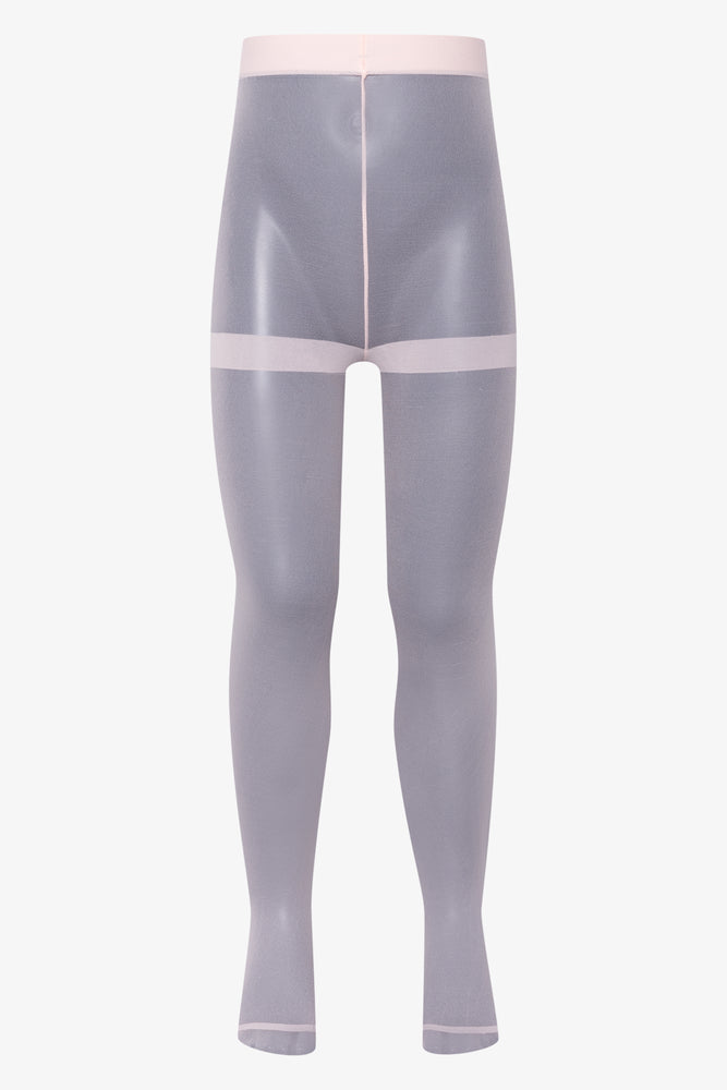 2 Pack Hosiery White And Pink (2)