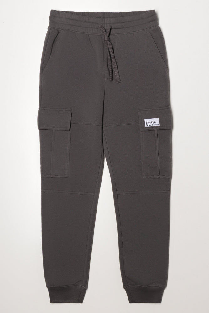 Cargo Trackpants Dark Grey
