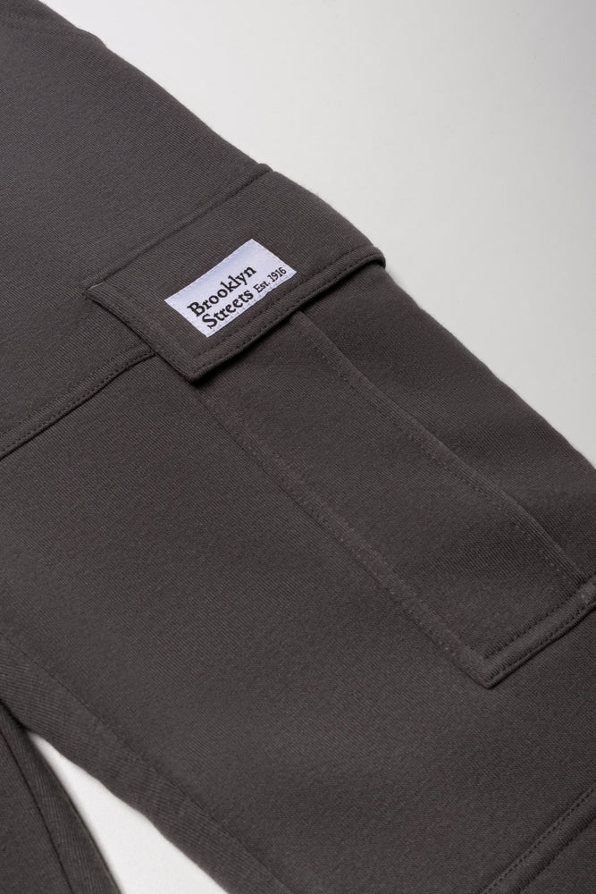 Cargo Trackpants Dark Grey