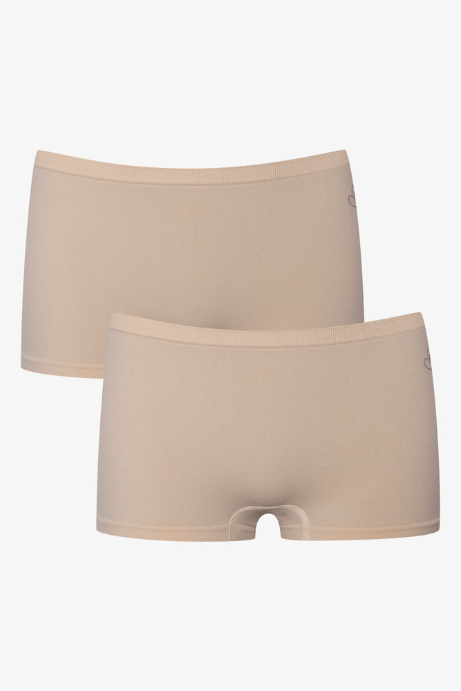 2 Pack Seamfree Panties Natural