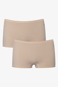 2 Pack Seamfree Panties Natural