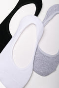 3 Pack Secret Socks Black, White And Grey (1)