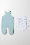 Sherpa Tiger Babygrow Aqua (3)