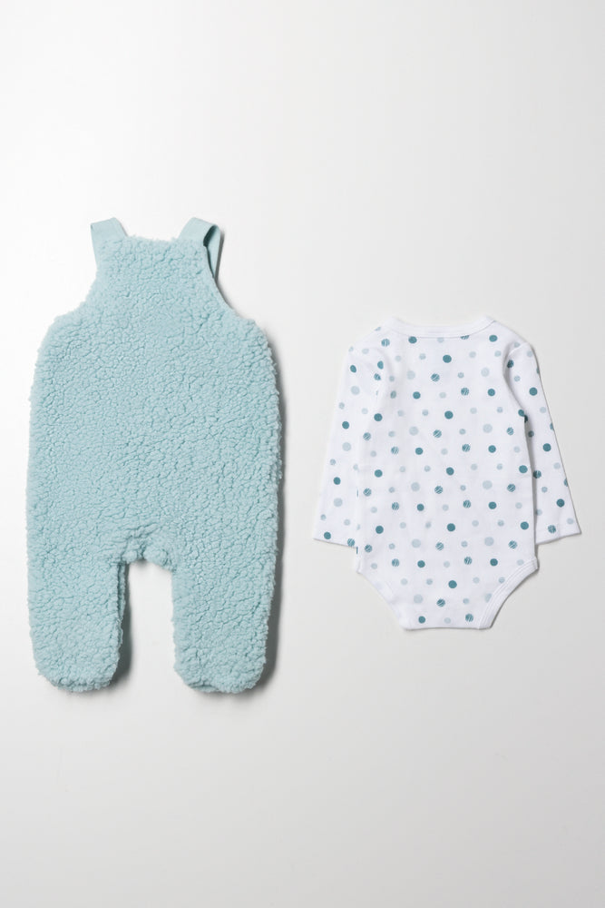Sherpa Tiger Babygrow Aqua (3)
