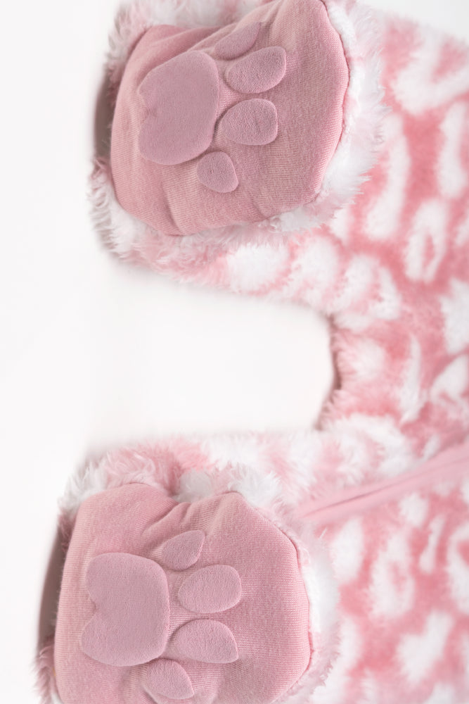 Animal Babygrow Pink (2)