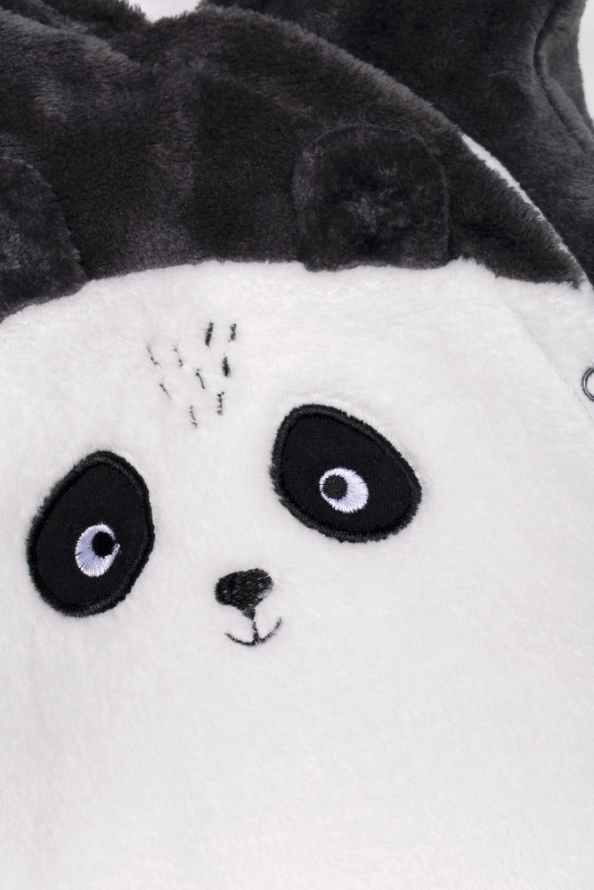 Koala Babygrow Dark Grey And White