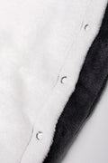 Koala Babygrow Dark Grey And White (2)
