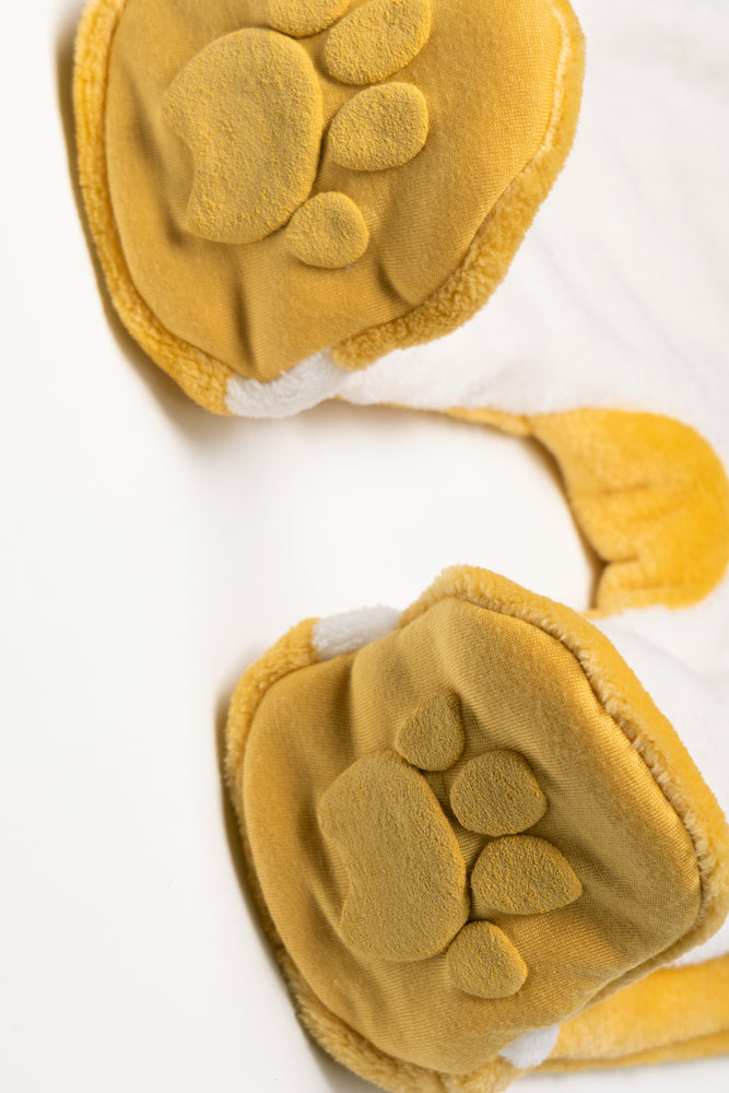 Lion Babygrow Yellow (2)