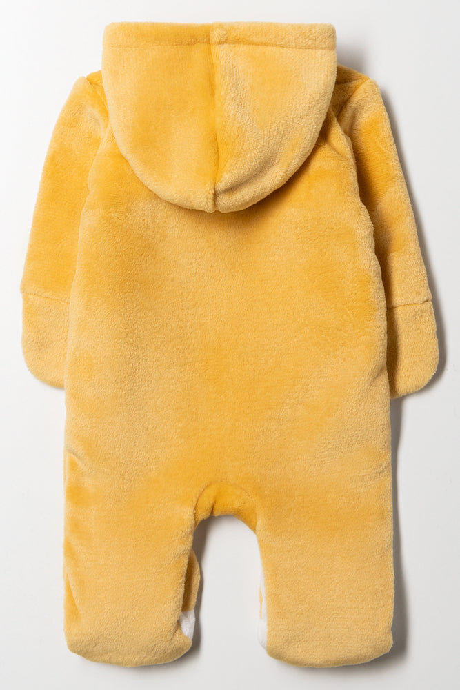 Lion Babygrow Yellow (3)