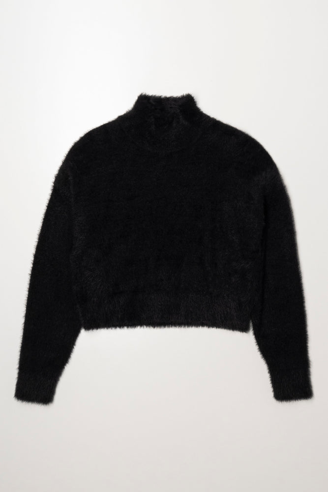Fluffy Jersey Black