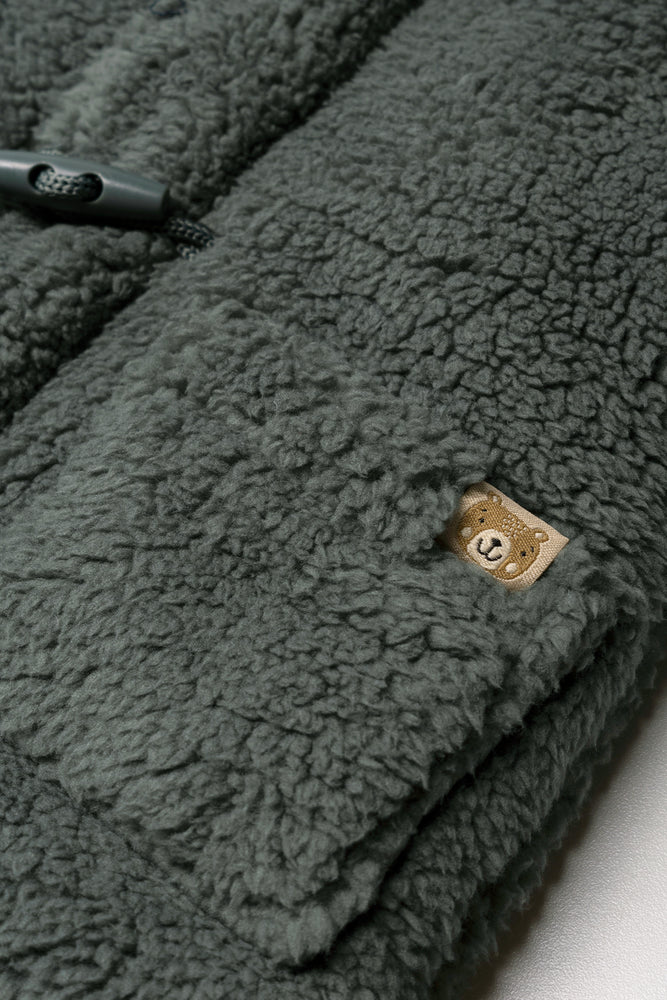 Sherpa Jacket Dark Green (1)