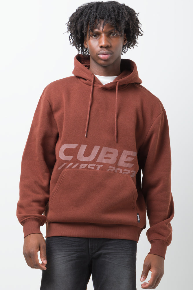 Hooded Tracktop Brown